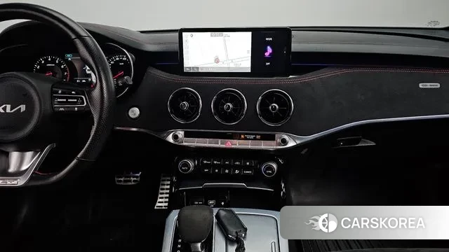 Kia Stinger Meister 2022 Темно-зеленый из Кореи, фото 6