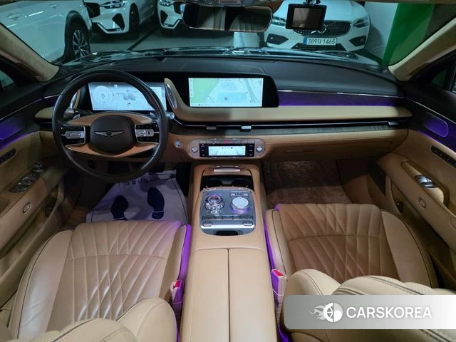 Genesis G90 (RS4) 2022 Темно-зеленый из Кореи, фото 6