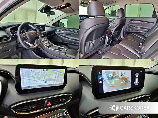Hyundai The New Santa Fe 2022 Белый из Кореи, фото 6