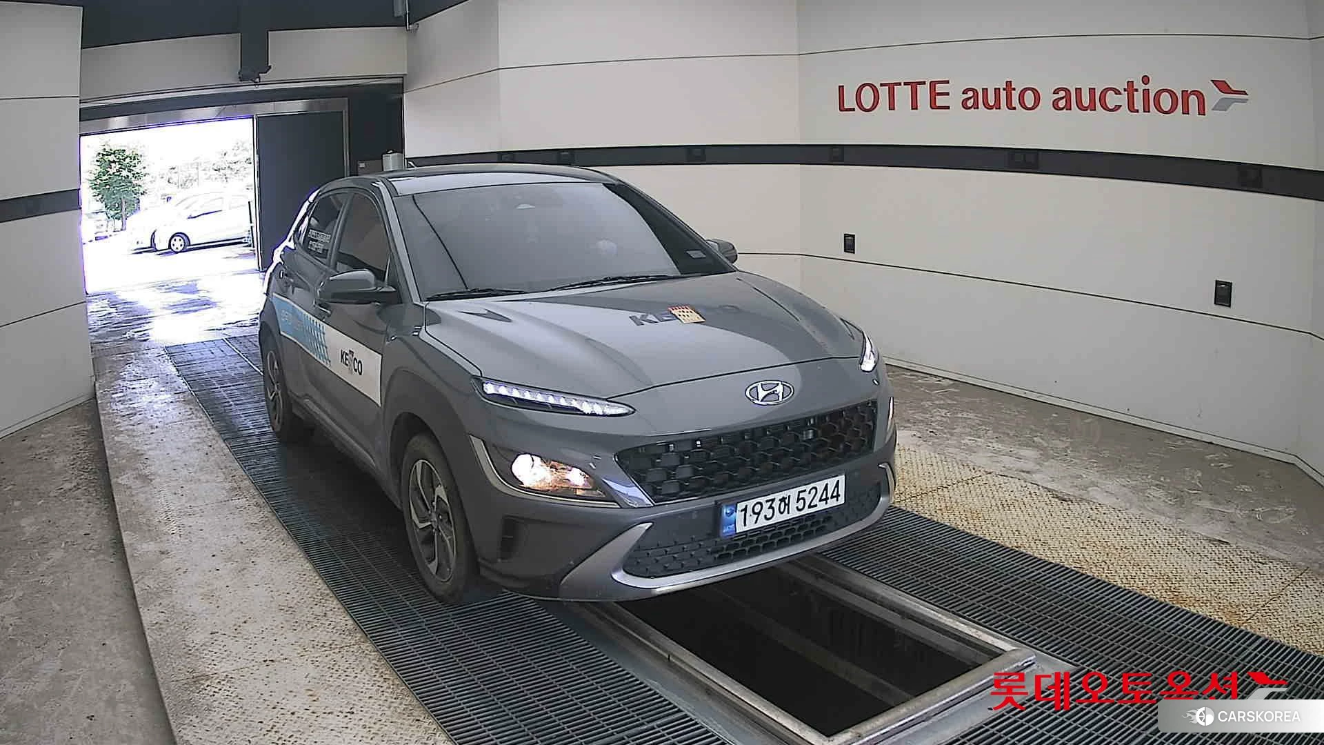 Hyundai Kona Hybrid 2023 Galactic Grey Metallic из Кореи, фото 6