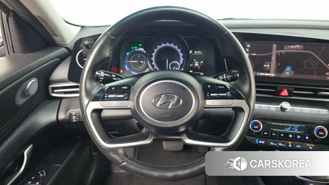 Hyundai Avante Hybrid (CN7) 2020 Серебристо-серый из Кореи, фото 6