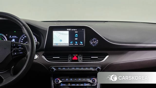 Hyundai Grandeur IG Hybrid 2018 Серый из Кореи, фото 6