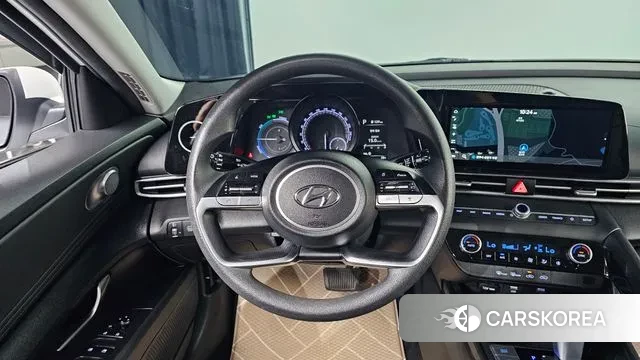 Hyundai Avante Hybrid (CN7) 2021 Белый из Кореи, фото 6