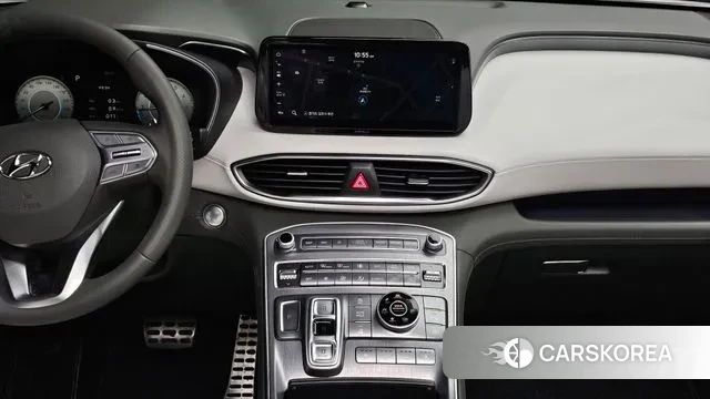 Hyundai The New Santa Fe 2021 Белый из Кореи, фото 6