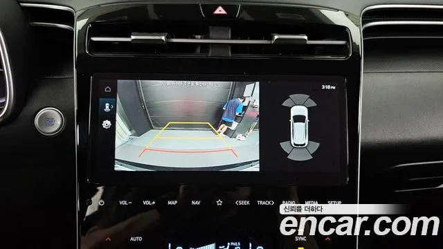 Hyundai Tucson Hybrid (NX4) 2020 Черный из Кореи, фото 6