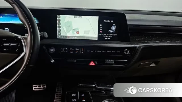 Kia K8 Hybrid 2022 Черный из Кореи, фото 6