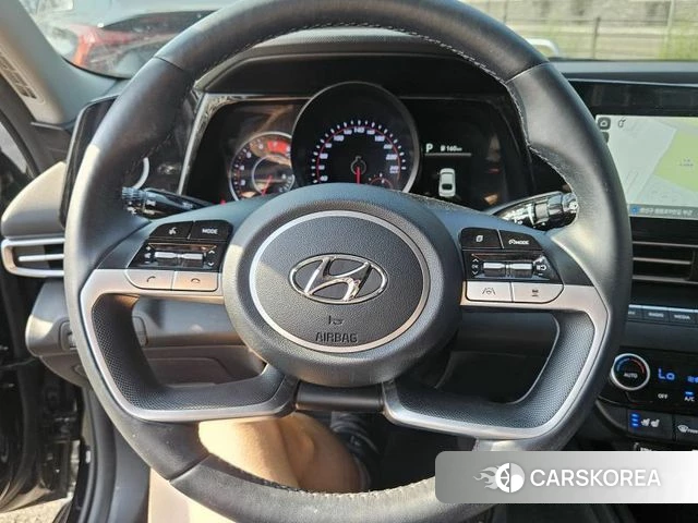 Hyundai Avante (CN7) 2021 Черный из Кореи, фото 6