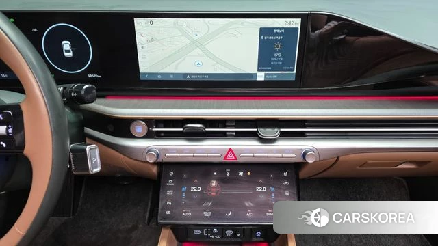 Hyundai Grandeur Hybrid (GN7) 2023 Черный из Кореи, фото 6