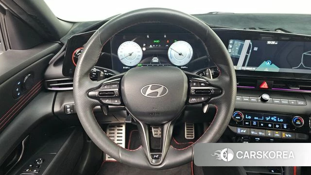 Hyundai The New Avante Hybrid (CN7) 2024 Белый из Кореи, фото 6