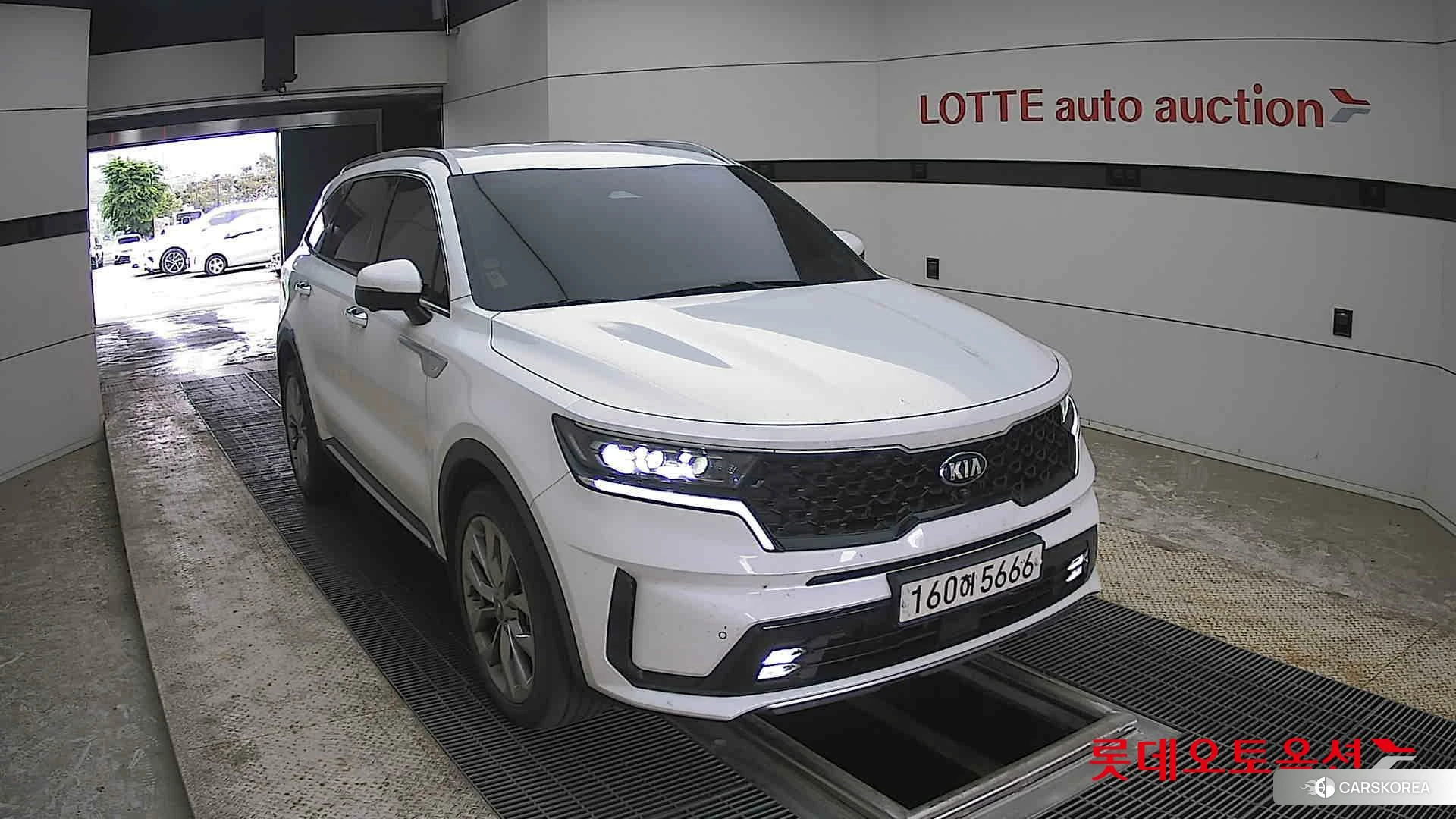 Kia Sorento 2021 Snow White Pearl (optional) из Кореи, фото 6