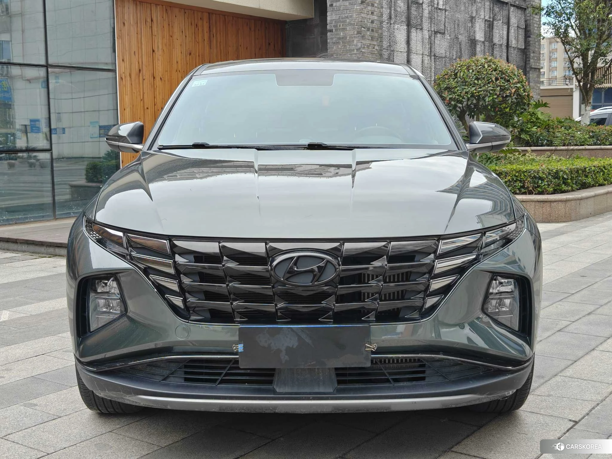 Hyundai Tucson 2021 Темно-серый из Китая, фото 6
