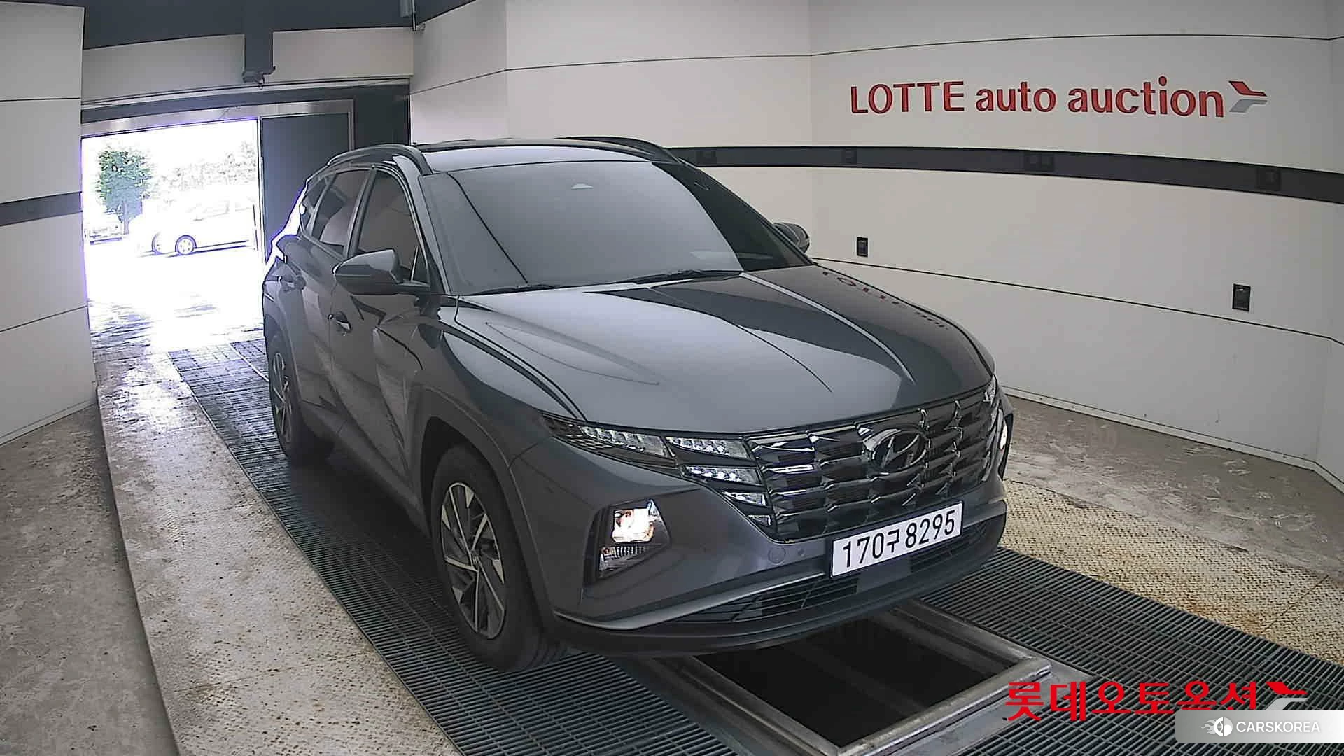 Hyundai Tucson 2022 Titanium Grey Metallic из Кореи, фото 6
