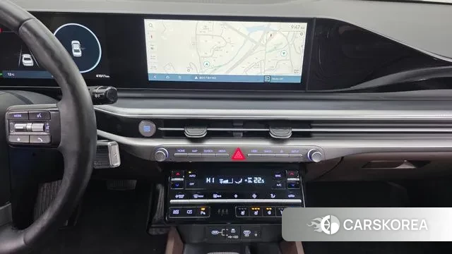 Hyundai Grandeur Hybrid (GN7) 2024 Небесно-голубой из Кореи, фото 6