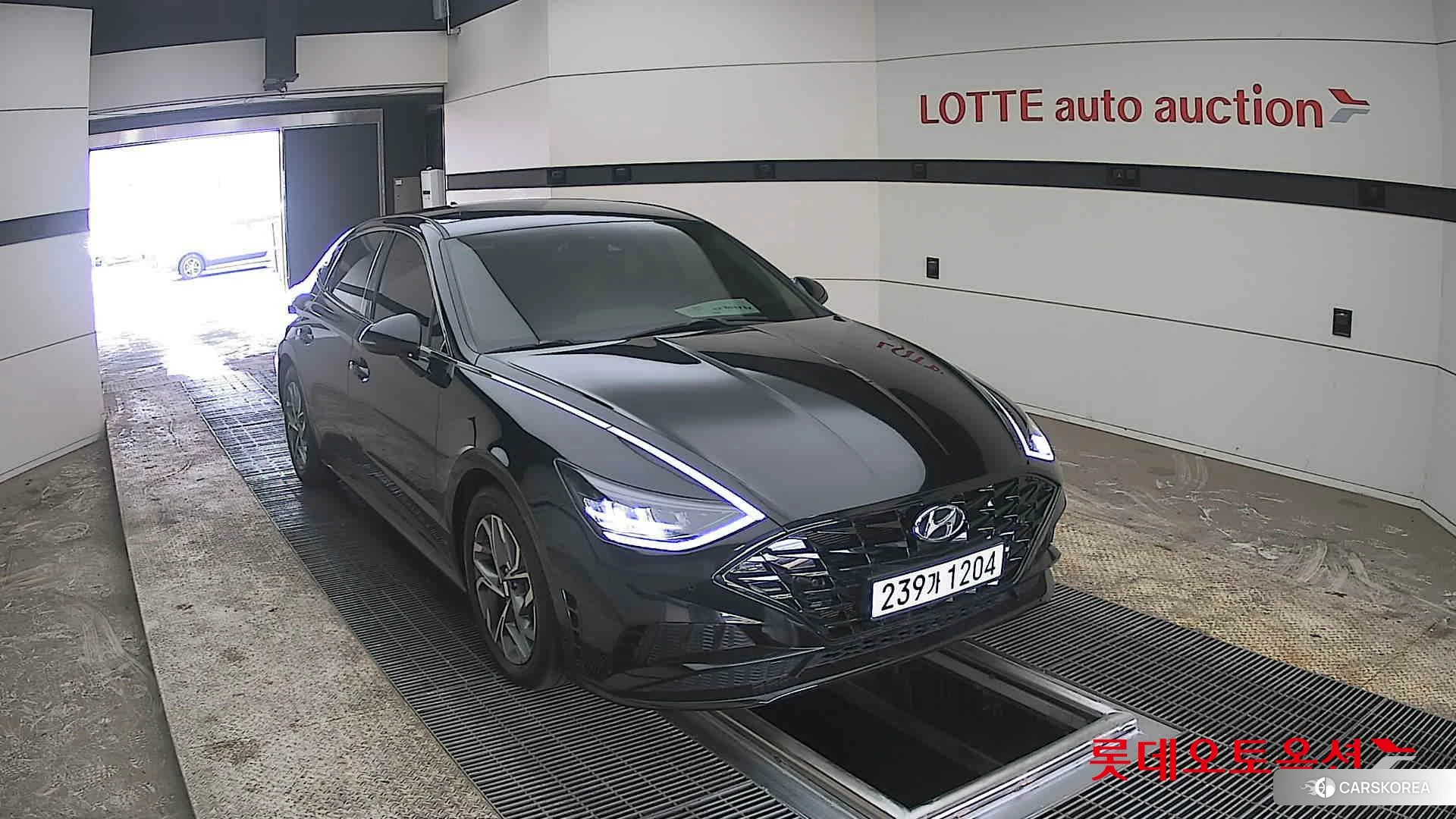 Hyundai Sonata 2022 Midnight Black Pearl из Кореи, фото 6