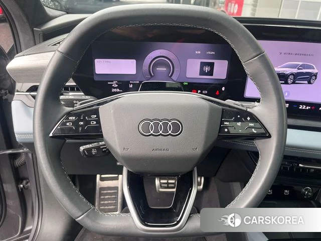 Audi Q6L e-tron 2026 Серебристо-серый из Китая, фото 6