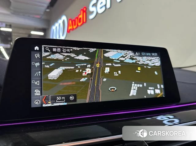 BMW 5 Series (G30) 2018 Черный из Кореи, фото 6