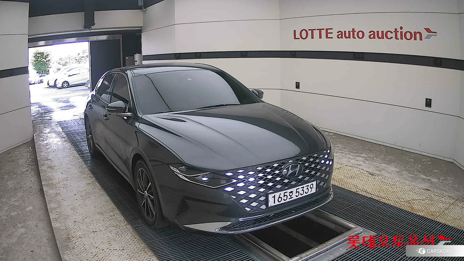 Hyundai Grandeur 2022 Nocturne Grey Metallic из Кореи, фото 6