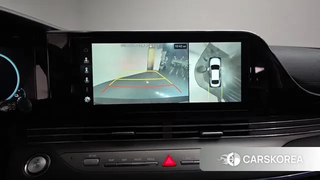 Hyundai The New Grandeur IG Hybrid 2021 Серый из Кореи, фото 6