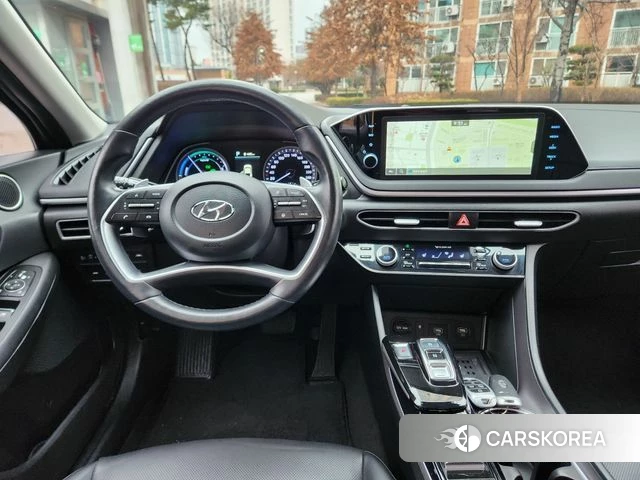 Hyundai Sonata Hybrid (DN8) 2022 Черный из Кореи, фото 6