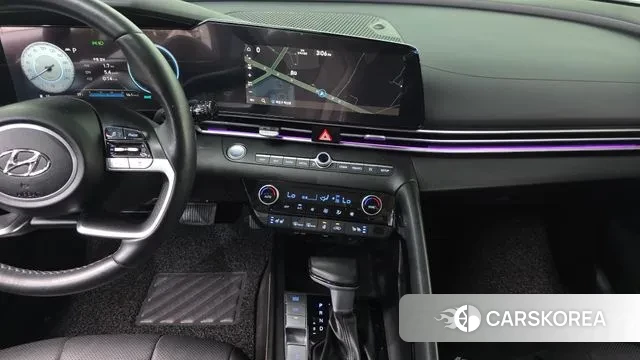 Hyundai Avante (CN7) 2022 Серебристо-серый из Кореи, фото 6