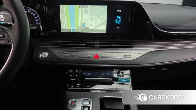 Hyundai The New Grandeur IG Hybrid 2022 Черный из Кореи, фото 6