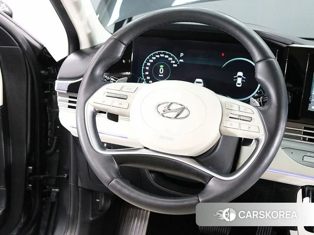 Hyundai The New Grandeur IG Hybrid 2022 Серый из Кореи, фото 6