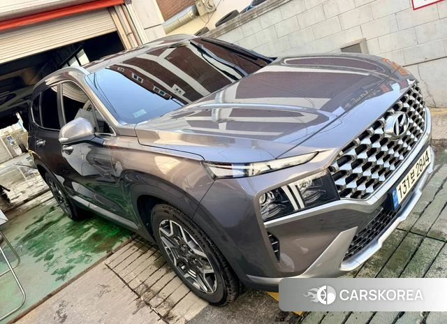 Hyundai The New Santa Fe 2022 Серый из Кореи, фото 6