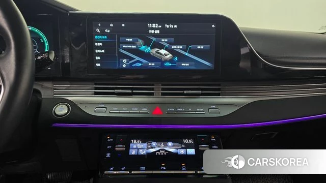 Hyundai The New Grandeur IG Hybrid 2022 Серый из Кореи, фото 5