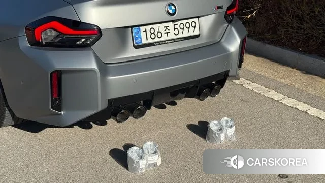 BMW M2 (G87) 2024 Серебристо-серый из Кореи, фото 6