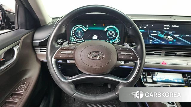 Hyundai The New Grandeur IG Hybrid 2020 Черный из Кореи, фото 6
