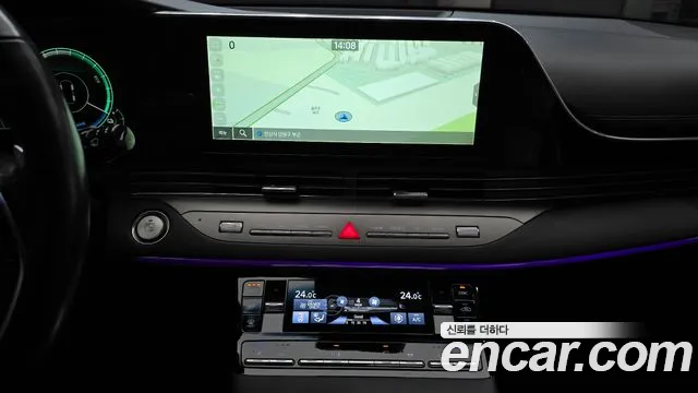 Hyundai The New Grandeur IG Hybrid 2020 Черный из Кореи, фото 6