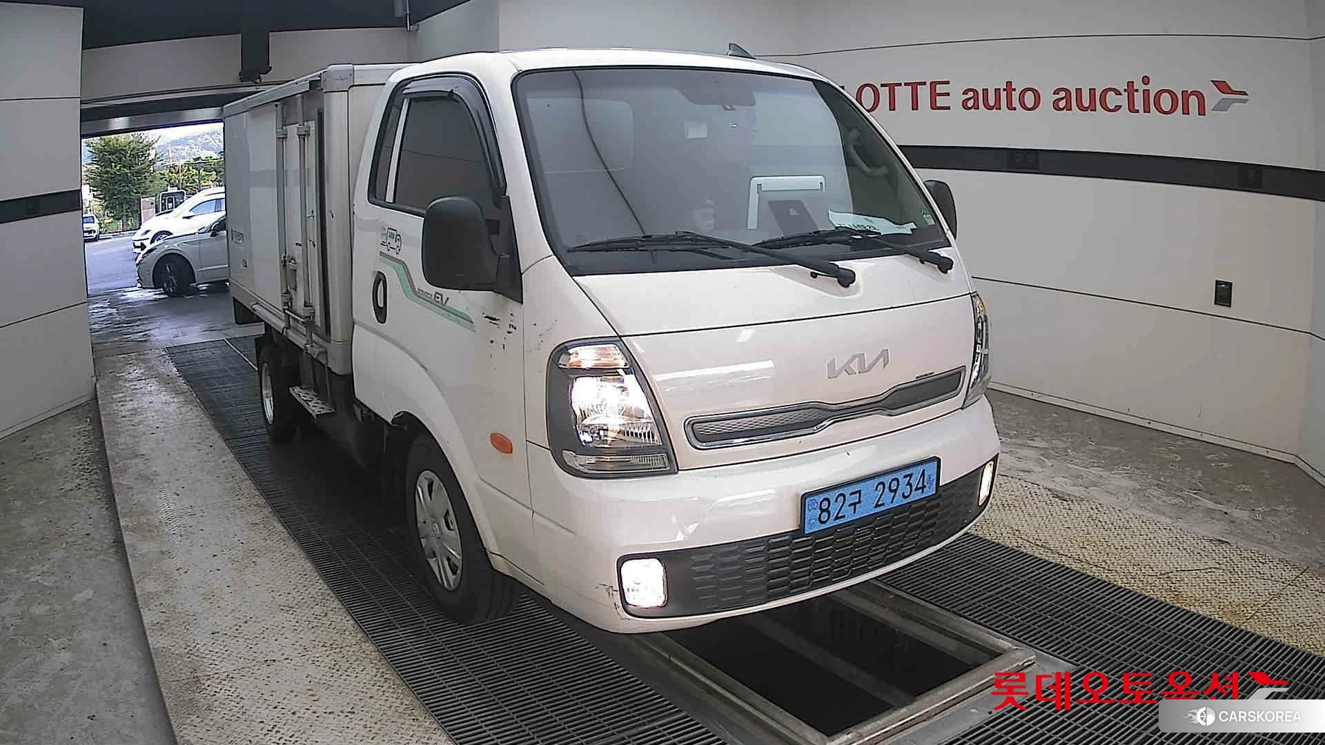 Kia Bongo Ⅲ EV Low-phase Built-in Car 2022 Белый из Кореи, фото 6