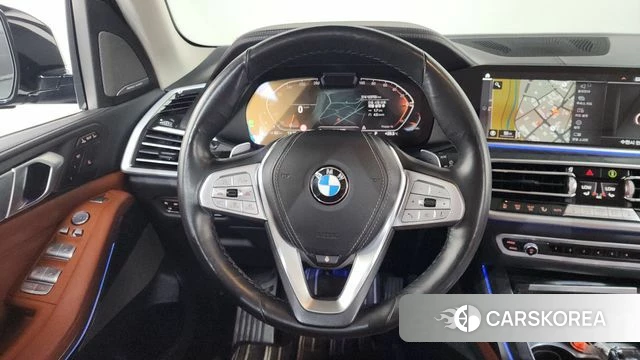 BMW X7 (G07) 2021 Черный из Кореи, фото 6