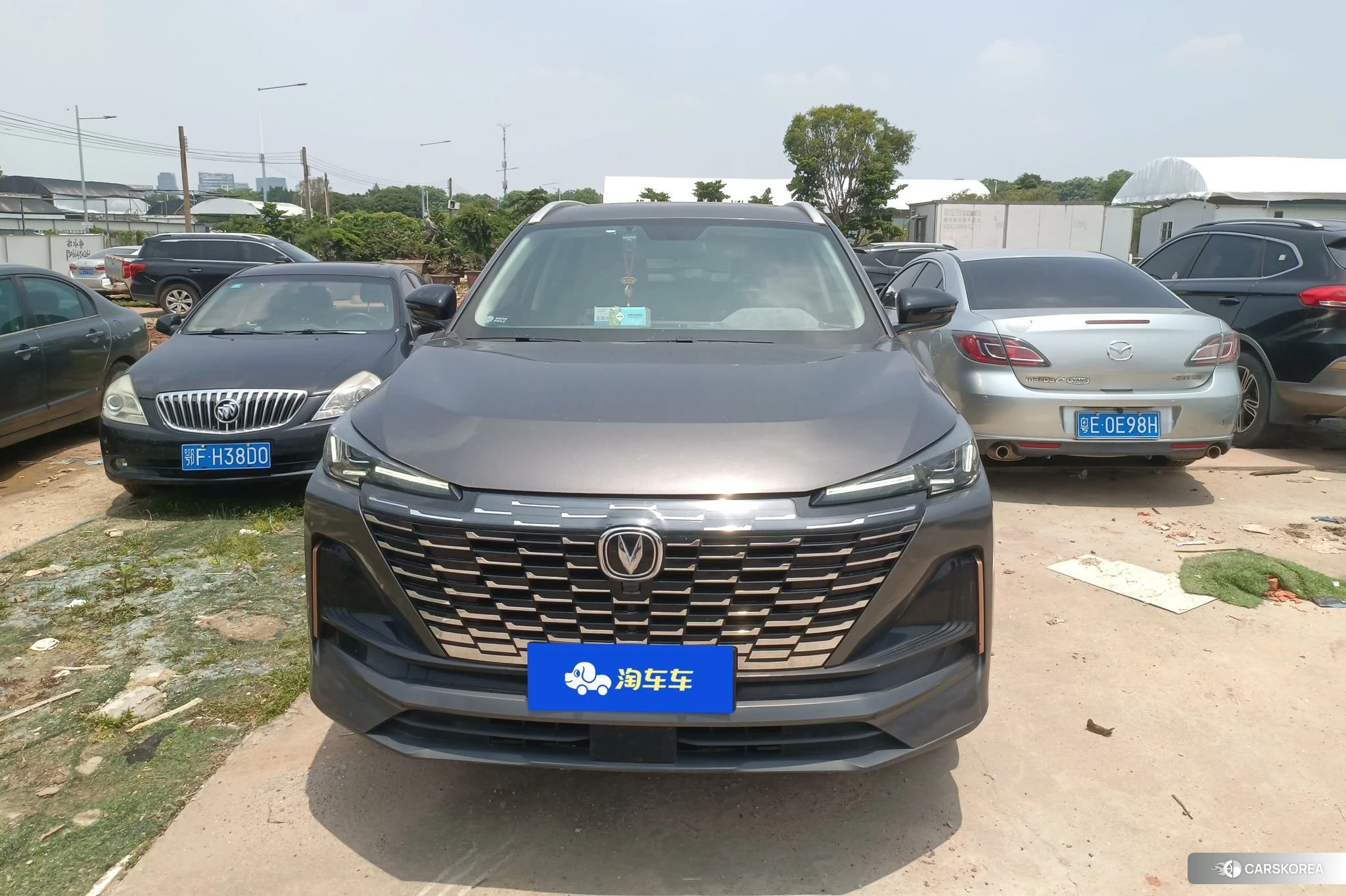 Chang'an CS55 PLUS 2021 Темно-серый из Китая, фото 6