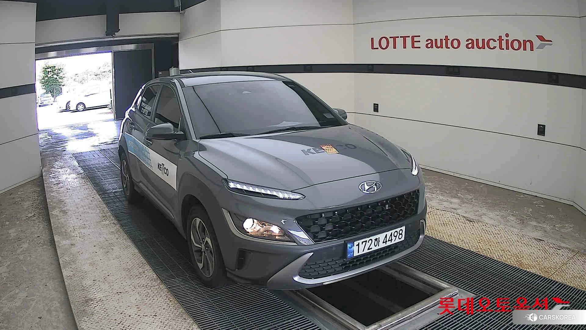 Hyundai Kona Hybrid 2023 Galactic Grey Metallic из Кореи, фото 6
