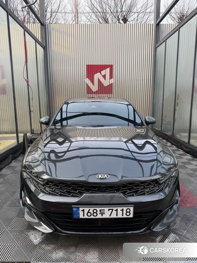 Kia K5 3rd generation 2020 Серебристо-серый из Кореи, фото 6