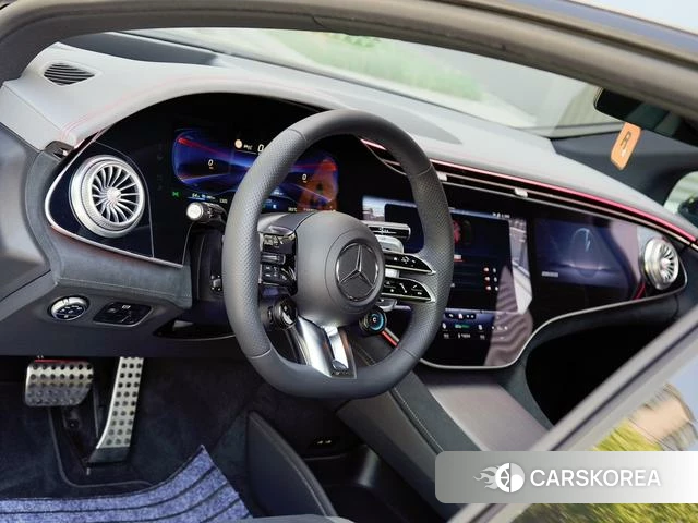 Mercedes-Benz EQE AMG 2024 Темно-серый из Китая, фото 6