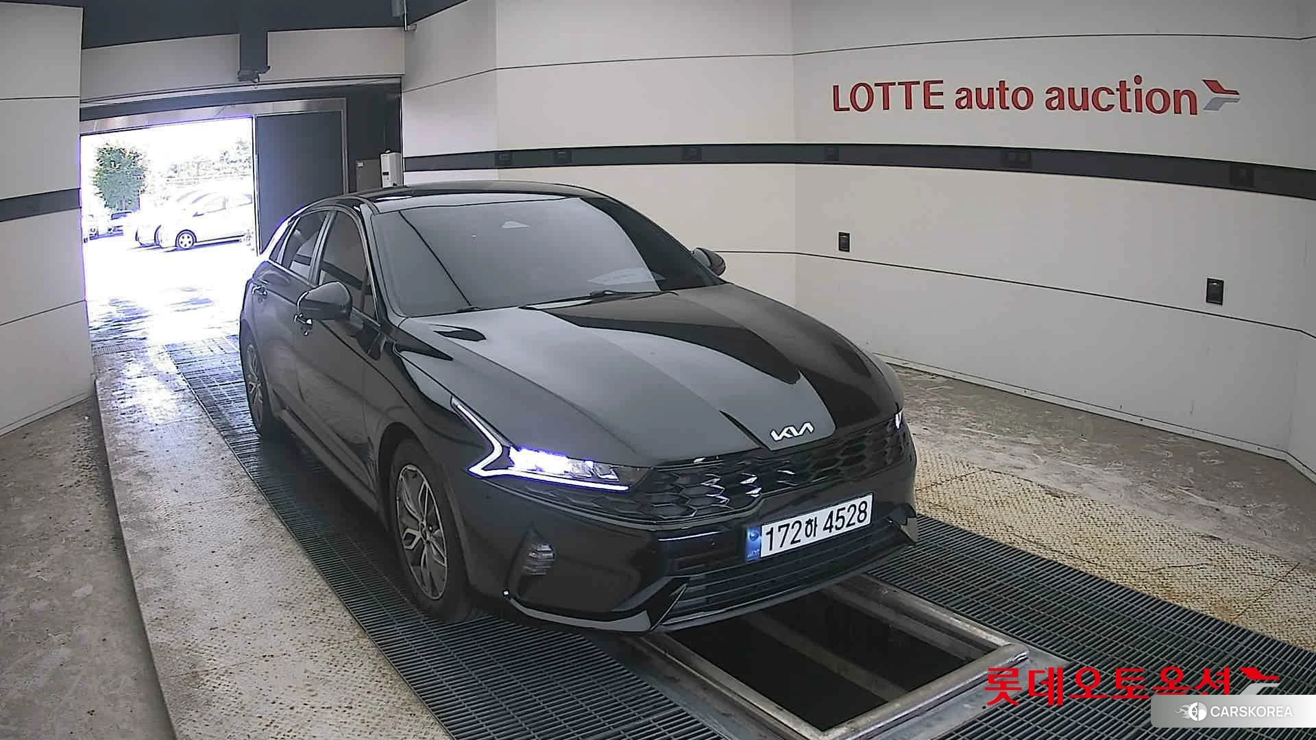 Kia K5 Hybrid 2022 Aurora Black Pearl из Кореи, фото 6