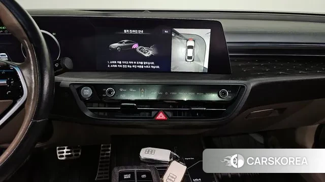 Kia K8 Hybrid 2022 Синий из Кореи, фото 6