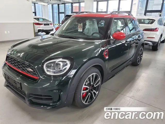 Mini Cooper S Countryman 2023 Темно-зеленый из Кореи, фото 6