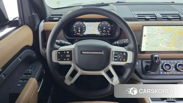 Land Rover Defender (L663) 2025 Черный из Кореи, фото 6