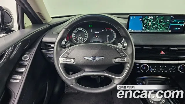 Genesis G80 (RG3) 2021 Черный из Кореи, фото 6