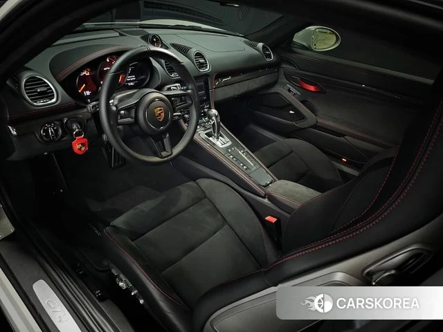 Porsche 718 Cayman 2023 Серебристо-серый из Кореи, фото 6
