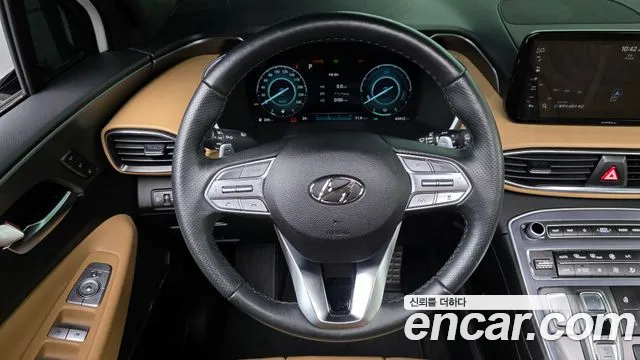 Hyundai The New Santa Fe 2023 Белый из Кореи, фото 6