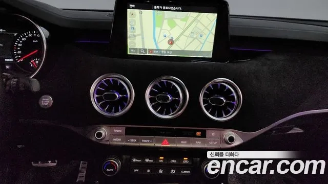 Kia Stinger 2018 Красный из Кореи, фото 6