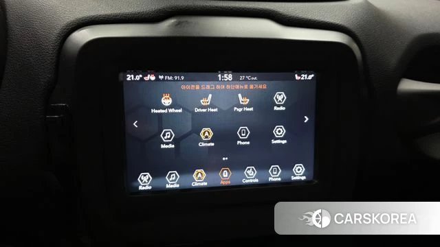 Jeep Renegade 2021 Черный из Кореи, фото 6