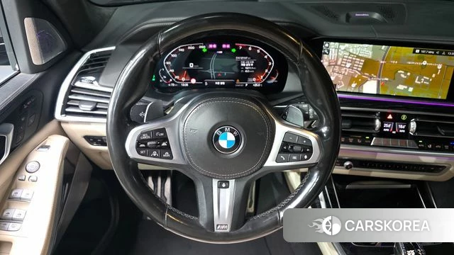 BMW X7 (G07) 2021 Синий из Кореи, фото 6