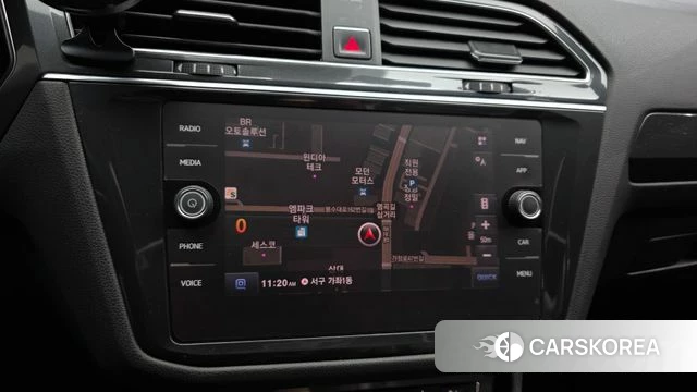 Volkswagen Tiguan second Generation 2018 Синий из Кореи, фото 6