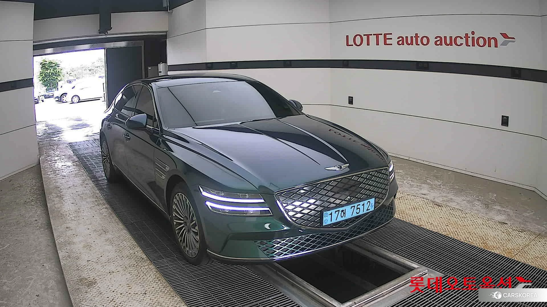 Hyundai G80 2022 Martira Blue (EV only) из Кореи, фото 6
