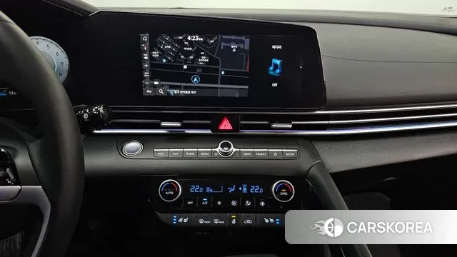 Hyundai The New Avante (CN7) 2023 Черный из Кореи, фото 6